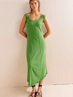 NWT Free People Beach Ash Midi Dress Size XS